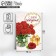 A postcard with a pocket for money "Red Roses", 19 x 29 cm
