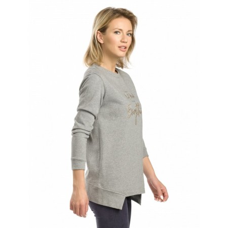 Female sweatshirt, size 42, gray color-1