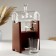 Mini -bar of a barrel, on a stand, 2 people, skeleton - 1300 ml, 330 ml, 10.5 x 23 x 36 cm