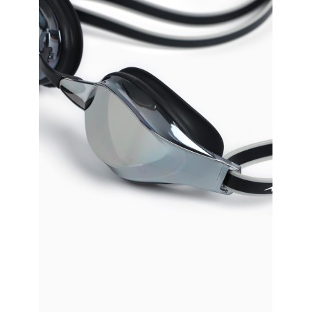 ONLYTOP swimming glasses, a set of nasal jumpers, black, mirror-5
