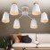 Rivoli Adna 6he27, 40 watts chandelier