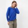 Female sweatshirt, color bright blue, size 52