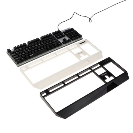 Kumo Twins K68 keyboard, game, wired, membrane, 104 keys, USB, subvar-3