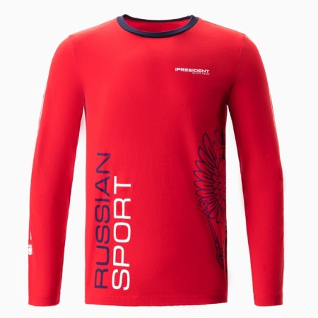 President Russian Sport, S, red, 100% cotton, cul. Glass 150 g/m2