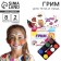Facial and body makeup 8 colors, applicator, tattoo "Funny girl"