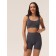 Female top in the rub on wide straps Mirey Top Spalla Larga, size 46-48, color graphite