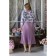Women's dress, size 52, purple color