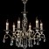 Maytoni RC247-PL-06-R, 6HE14, 60W, 63x63x116 cm, brass color
