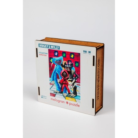 Figure puzzle "Haggi Vaggi and Killy Willy", 110 parts, 20 × 29 cm