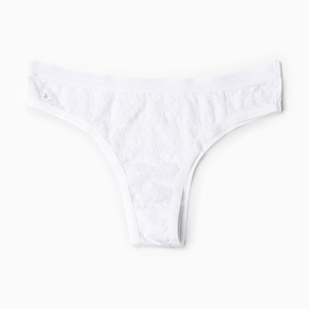 Cowards female brazilians, white color, size l-1