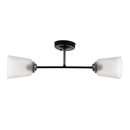 Luer "Ray" (cylinder) 2x15W E27 Model: BR 00245 Black/Transparent