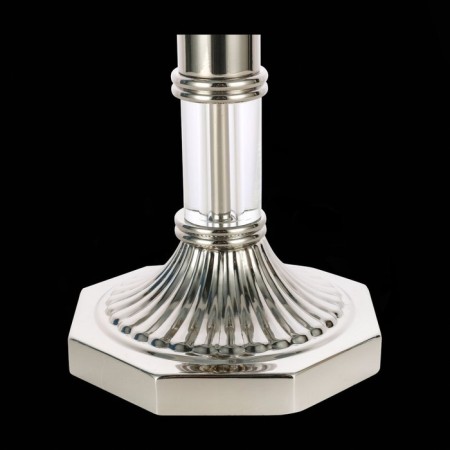 ST LUCE bedside lamp. SL1121.104.01. Oleo. 1x40 W, E14, 38x38x60 cm, Nickel color-14