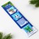 Magnetic bookmarks "wonderful bookmarks", on a postcard, 4 pcs