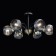 Hamburg chandelier, size 60x28x60 cm, 240W 6xe27 IP 20