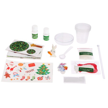 Set for experiments "Secrets of the New Year", in the package