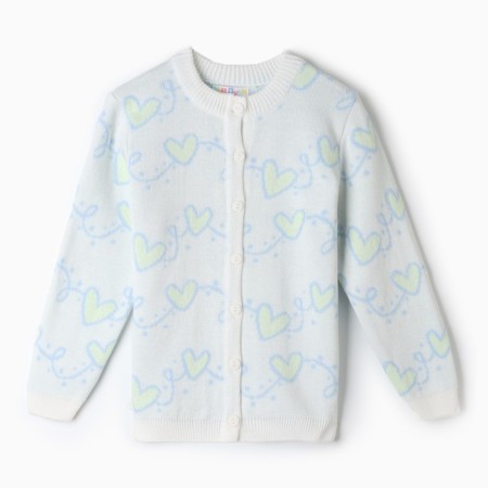 Children's jacket, white color, height 92-98 cm-5