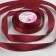 Satin tape, 20 mm × 23 ± 1 m, burgundy color # 48