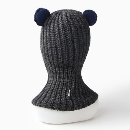 CHILD-Hat children, graphite color, size 50-52-2