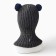 CHILD-Hat children, graphite color, size 50-52
