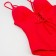 Women's swimsuit Minaku on lacing, raspberry color, size 50