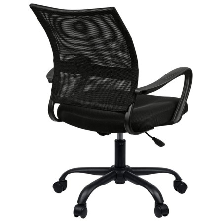 Armchair for the operator Brabix Cargo MG-391, five-lodged metallic, fabric/grid, black-4