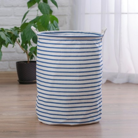 Basket for toys "strips" 35 × 35 × 44 cm