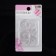 A set of buttons, 2 punctures, d = 25 mm, 10 pcs, in a blister, the color is transparent