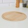 Board wooden board with a gutter "Circle" 24x24x0.8 cm birch