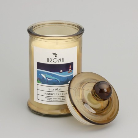 Aromatic candle in the Bank "Eucalypt", 40 hours, 95 gr, in the box-2