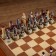 Chess souvenir "Battle for Egypt", h king-8 cm, pawns-6 cm, 36 x 36 cm