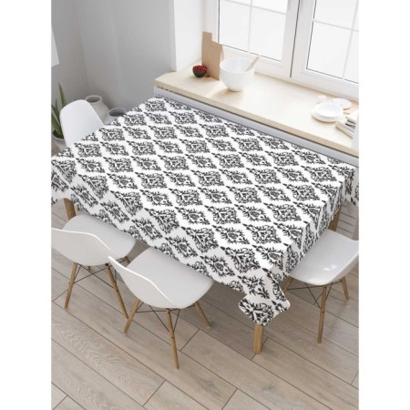 The tablecloth “Classic ornament”, rectangular, Saten, size 145x180 cm
