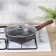 Granit Ultra Blue, D = 24 cm, removable handle, glass cover, anti -stick coating, blue color