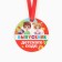 Medal Magnet for graduation "Graduate of kindergarten", Diam. 6 cm