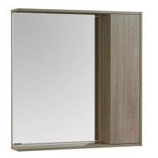 Aquaton Stone Carder Mirror, 80 cm, pine color Arlington