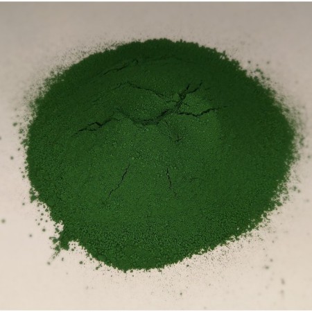 Pigment, inorganic, iron -oxide, green color