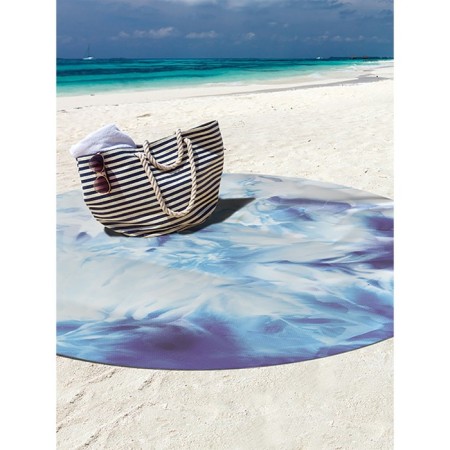 Pareo and beach rug "Magic Ice", d = 150 cm-1