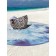 Pareo and beach rug "Magic Ice", d = 150 cm
