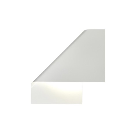 Wall lamp mantra luppi, GX53, 1x15W, 375x75x375 mm, white color