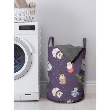 Basket for storage of things "Toy to the Christmas tree", size 35x50 cm