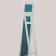 Mirror "White" 45x160 cm, floor, frame width 55mm