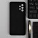 Czech for Samsung Galaxy A73, silicone, matte, black
