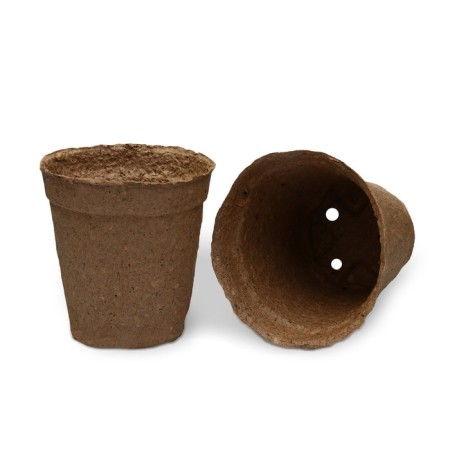 Peat pot, 500 ml, 11 × 10 cm, set 20 pcs., Greengo
