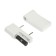 Loop for a plastic door, up to 120 kg, white
