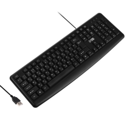 Sima-Land SL-01 keyboard, wired, membrane, 104 keys, USB, 1.5 m, black-1
