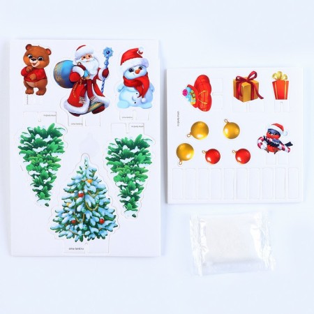 Set for creativity with growing snow “New Year! Fairy tale"-4