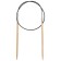 Circular knitting needles, bamboo, 4.0 mm/60cm, 1 pc