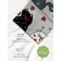 A set of pillowcases "cats", size 40x60 cm, gray color, 2 pcs.