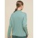 Female jumper, size XS, green color
