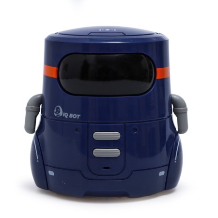 Interactive robot "Super Bot", Russian voiceing, light effects, blue color-1