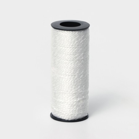 Twisted thread, 2-spike, pp, d = 1.3 mm, 50 m, white color